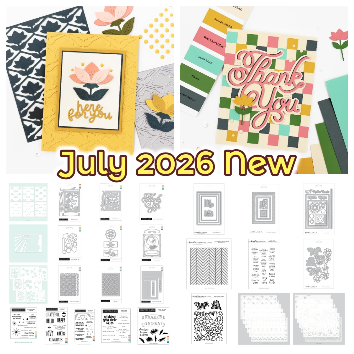 

July 2026 New Layered Lotus Metal Cutting Dies Stamps Stencil for DIY Photo Album Scrapbook Greet Diary Decoration Handmade Card