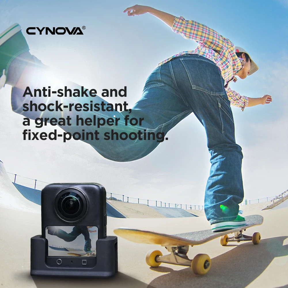 silicone desktop base For DJI Osmo 360 Anti-slip Fixed Bracket Stabilizer Anti-shake Camera Holder For DJI Osmo 360 Desktop