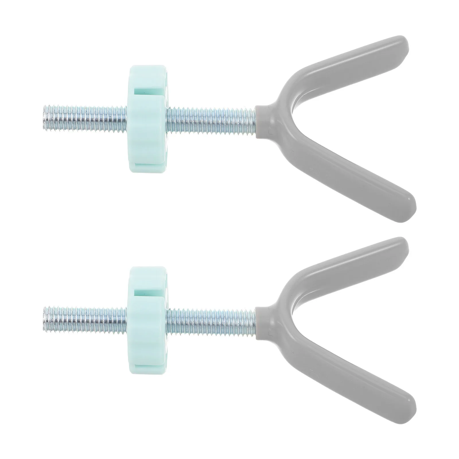 2 قطعة بوابة سلامة الأطفال الخيوط المغزل قضبان الضغط شنت مسامير معدنية لدرج بوابات الطفل تحديد الفولاذ المقاوم للصدأ