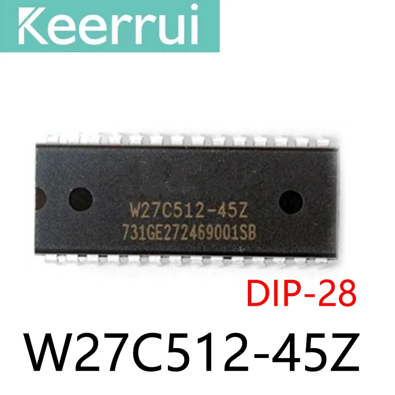 1~10PCS/LOT Brand New Original  EEPROM W27C512-45Z DIP28 W27C512 27C512-45Z DIP-28 IC EEPROM 512KBIT PARALLEL Memory chipset