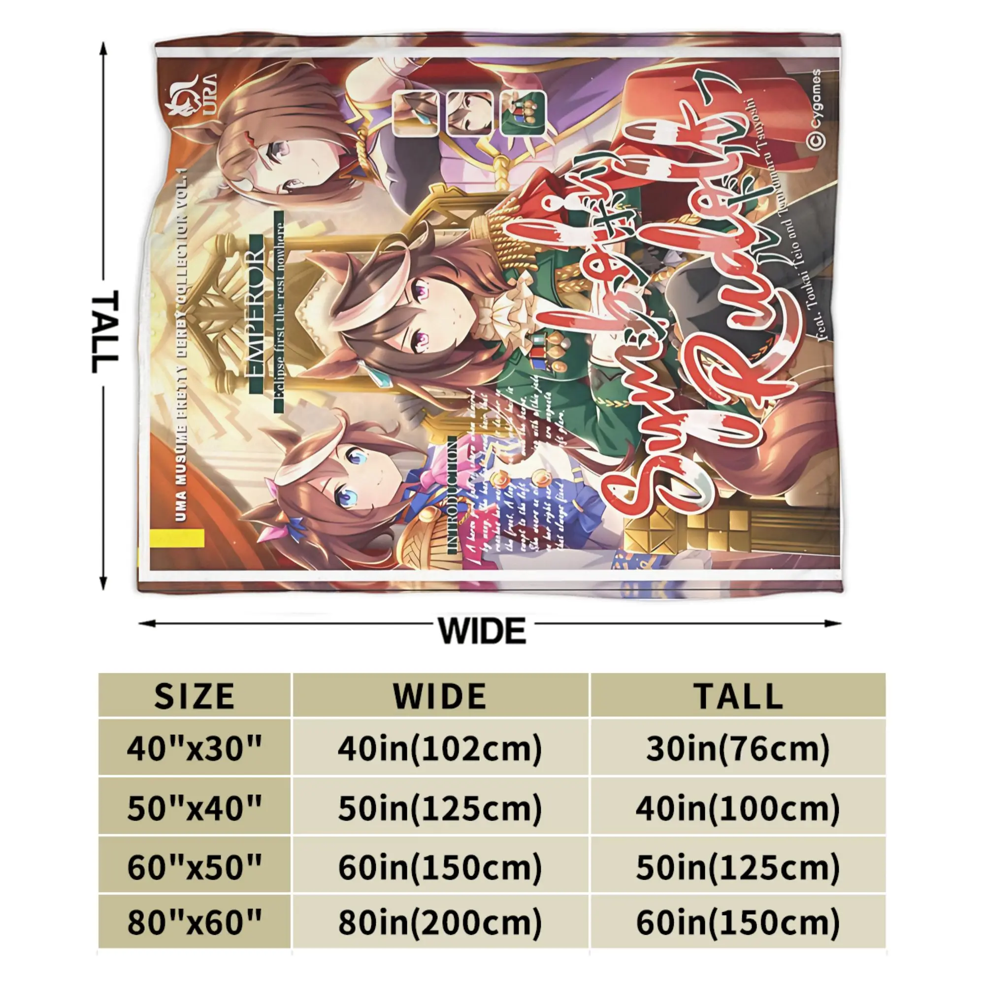 أوما موسومي سيمبولي رودولف بطانية من الفلانيل مخصص رمي بطانية للمنزل 150*125 سنتيمتر لحاف