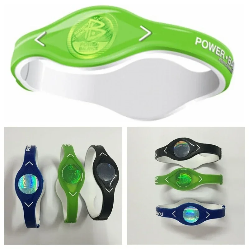 

Силиконовый браслет PRO с голограммой Браслеты Power Bands Balance Energy Браслет (3 ЦВЕТА)