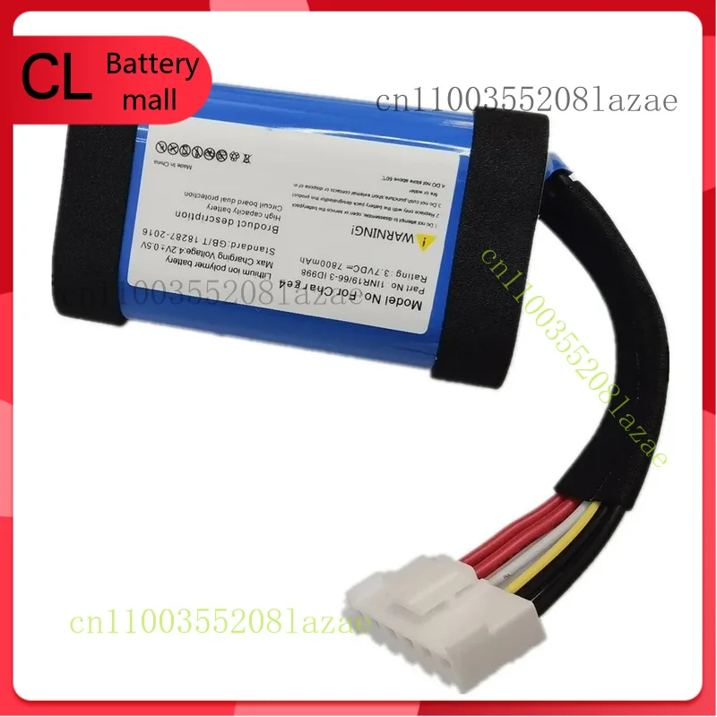 

Аккумулятор для JBL Charge 4, Charge 4BLK, Charge 4J, для JBLCHARGE4BLUAM New 7800 мАч