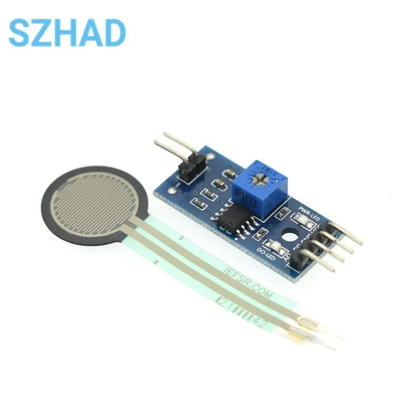 Load Cell Resistive Membrane Pressure Sensor Module Flexible Force Sensitive Analog FSR402 4mm 5mm 7mm 110mm For Arduino