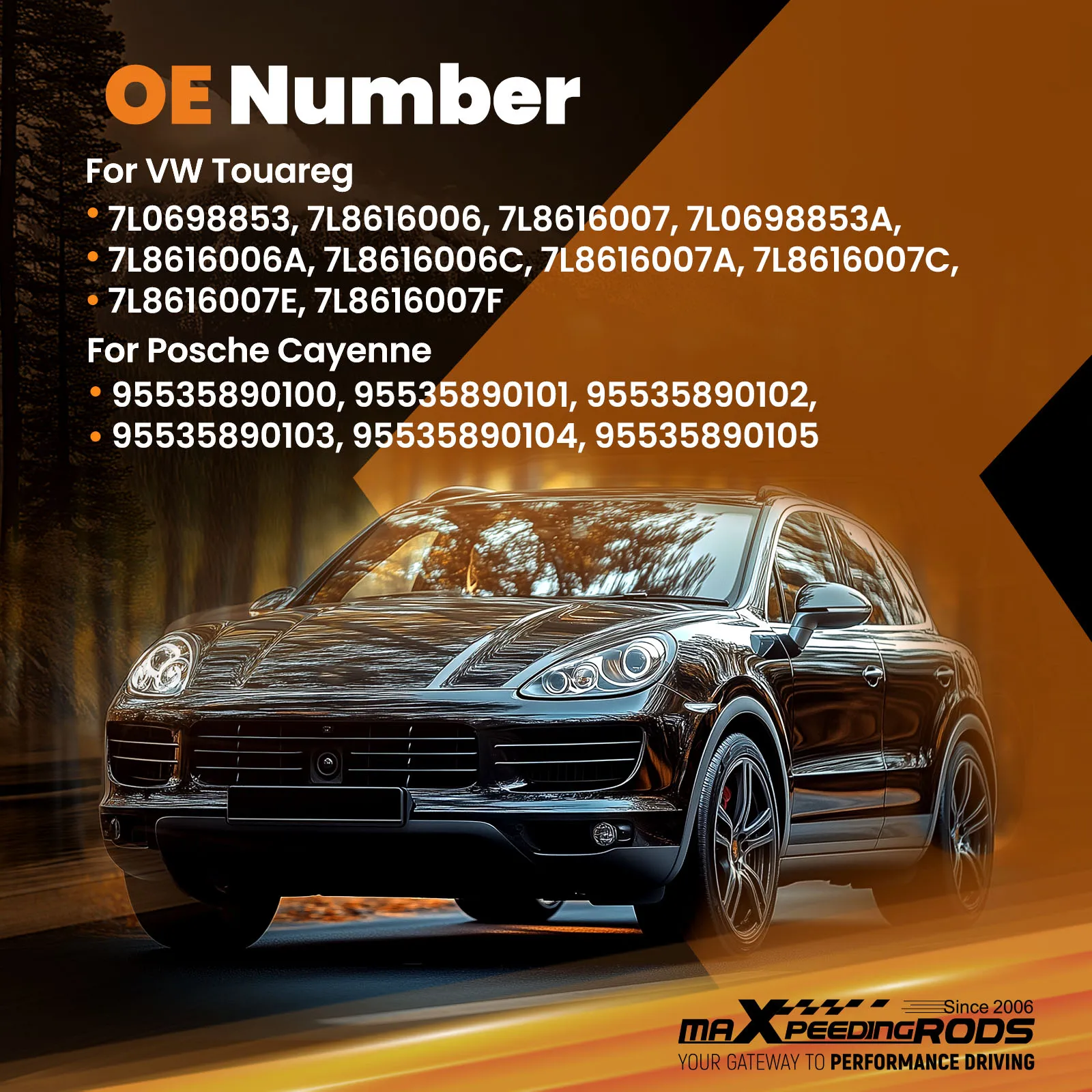 Air Suspension Pump for PORSCHE CAYENNE(955) VW TOUAREG(7LA/7L6/7L7) 4154031130