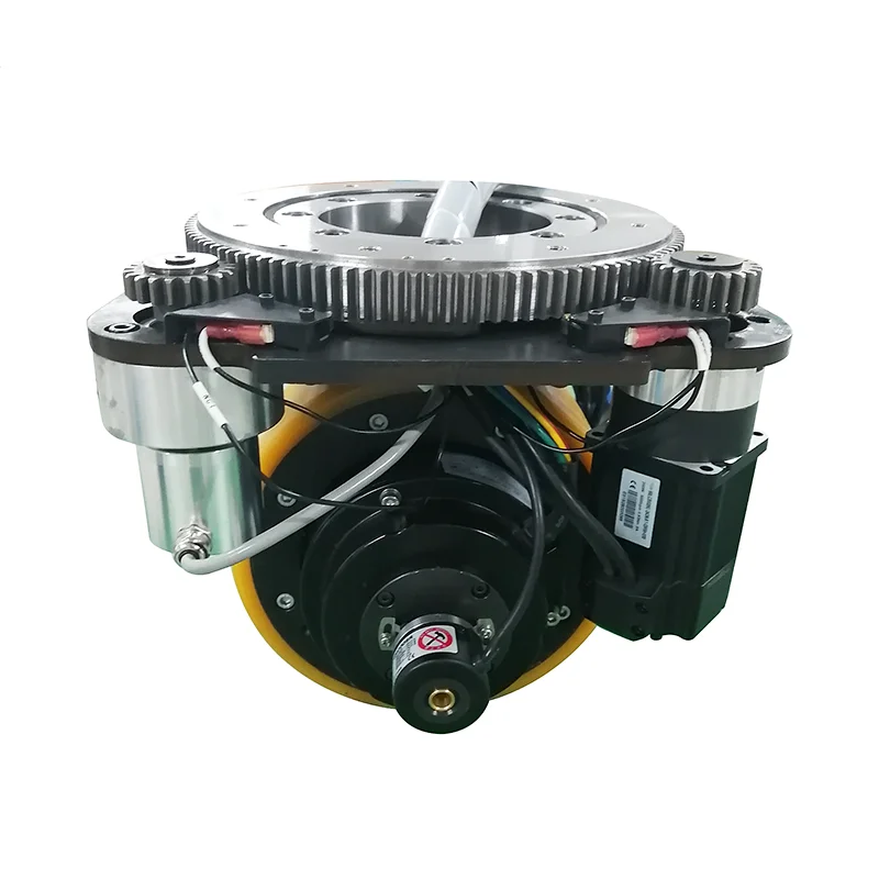 Horizontal Drive Wheel is the core component of Automatic Navigation VehicleTZ09-D065S02 with BLDC motor