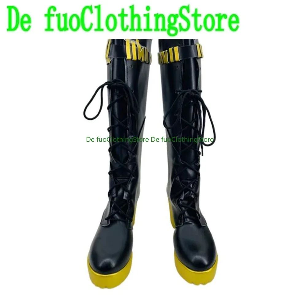 Buty Fushimi Gaku VirtualCosplay, botki, gra, anime, Halloween, Boże Narodzenie, DefuoClothing, sklep z obuwiami