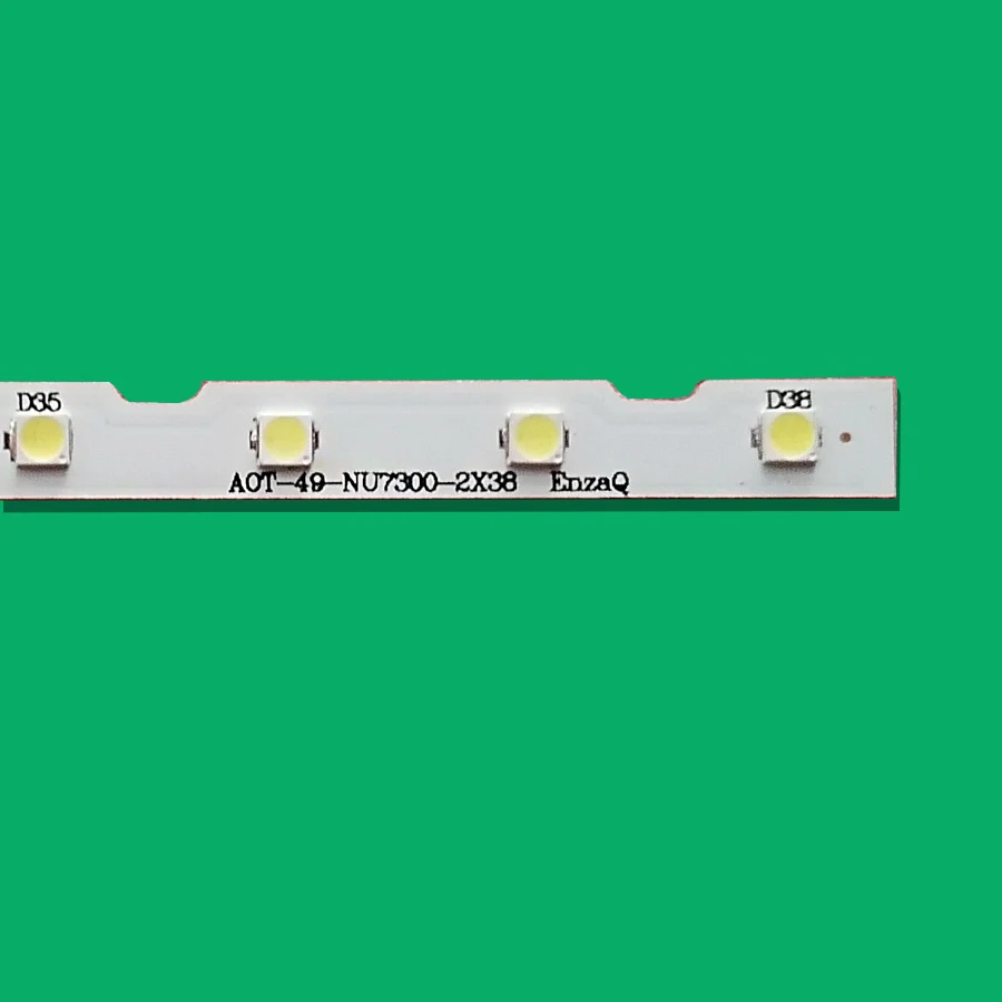 Luzes de tira LED para UE55NU7370 UE55NU7375 UE55NU7372 CY-CN055HGLV2H, STS550AU9, 40LEDs