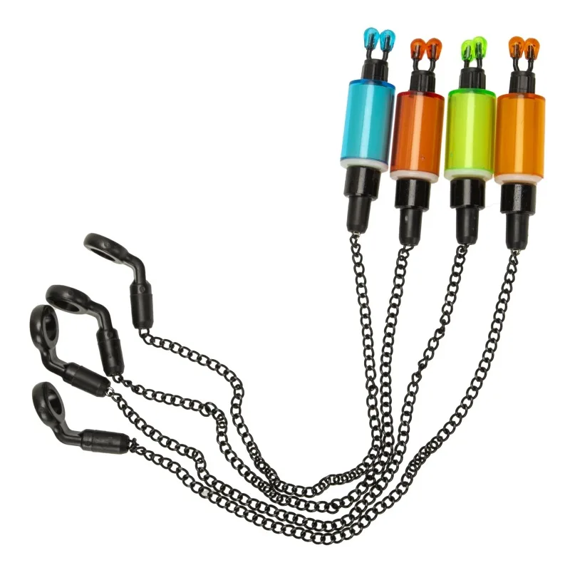 

4pcs Carp Fishing Soft Chain Swinging Device Durable Hanger Swinger Fish Tools Accessories Fishing Pliers Bite Signal Alarm
