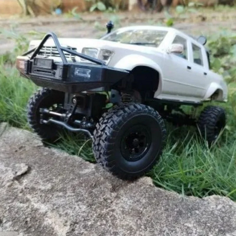 Full Scale WPL C64 4WD Climbing Car RC CAR 1/16 2.4G  Off Road Vehicle C64-1 Red Pickup Truck Remote Control Toy Gifts