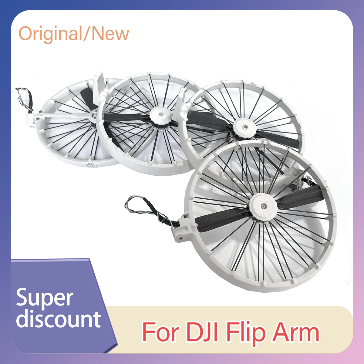 

Original Flip body, front, rear, left, right power arm rotation, silky smooth, suitable for DJI drone maintenance parts