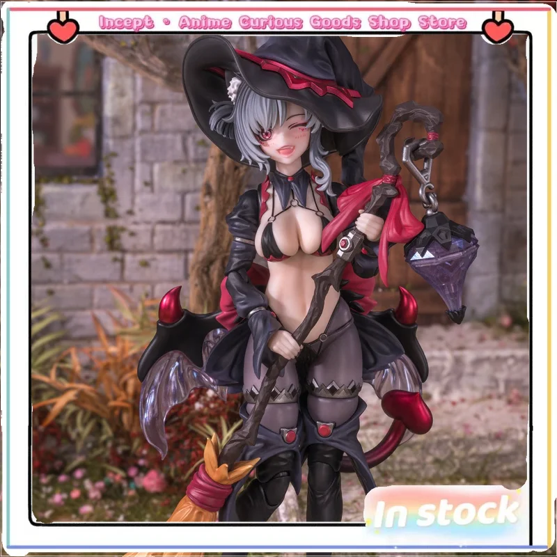 

В наличии: Коллекционная фигурка Xingchuan Dimension Concrete Witch Cat Black Hair 1/12 в стиле Snail Shell, готовая к выставке, подарок
