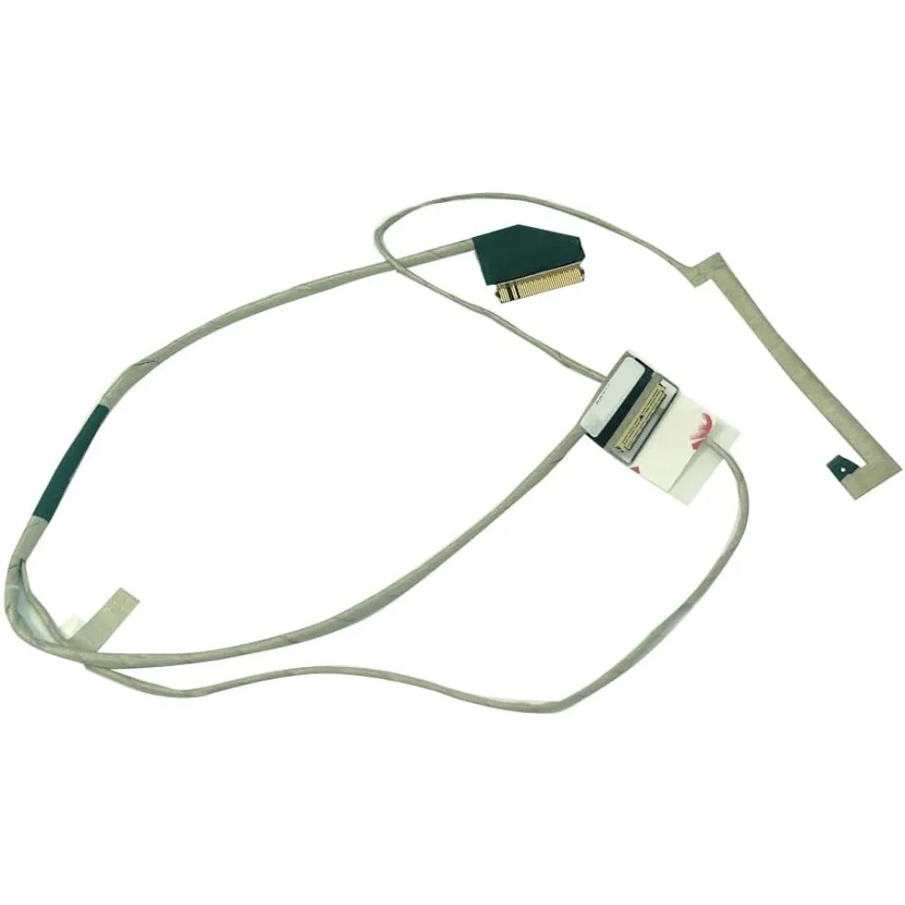 Cabo de tela lcd edp, cabo de vídeo flexível sem toque para dell vostro v3400 v3401 v3405 0tjrmp tjrmp dc02003qb00