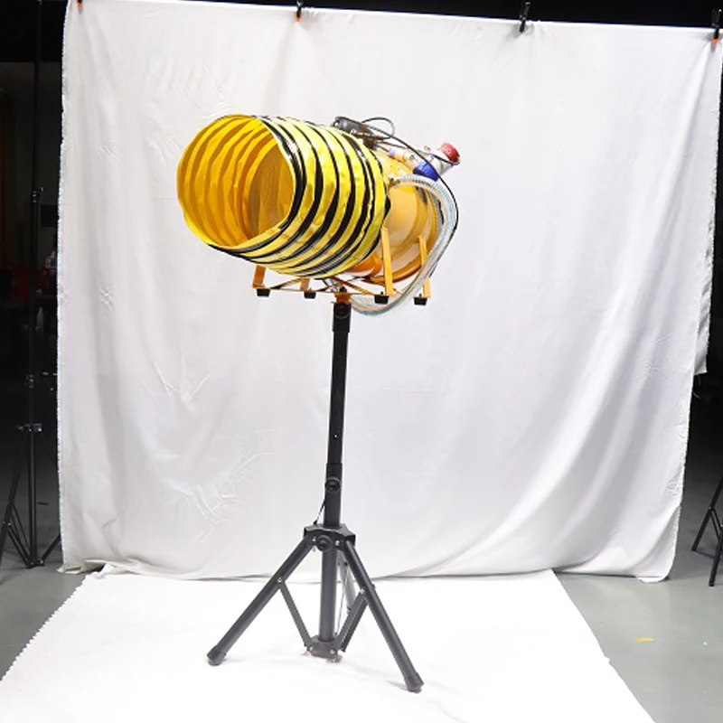 Portable Foam Jet Effect Machine for Pool Party, Manual Moving Cannon Bubble Bee Foam Equipment for Water Park