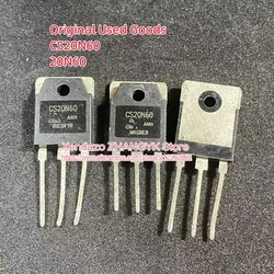 10pcs/lot Original CS20N60 20N60 TO-247 20A 600V MOSFET Quality assurance Large chip high power Transistor