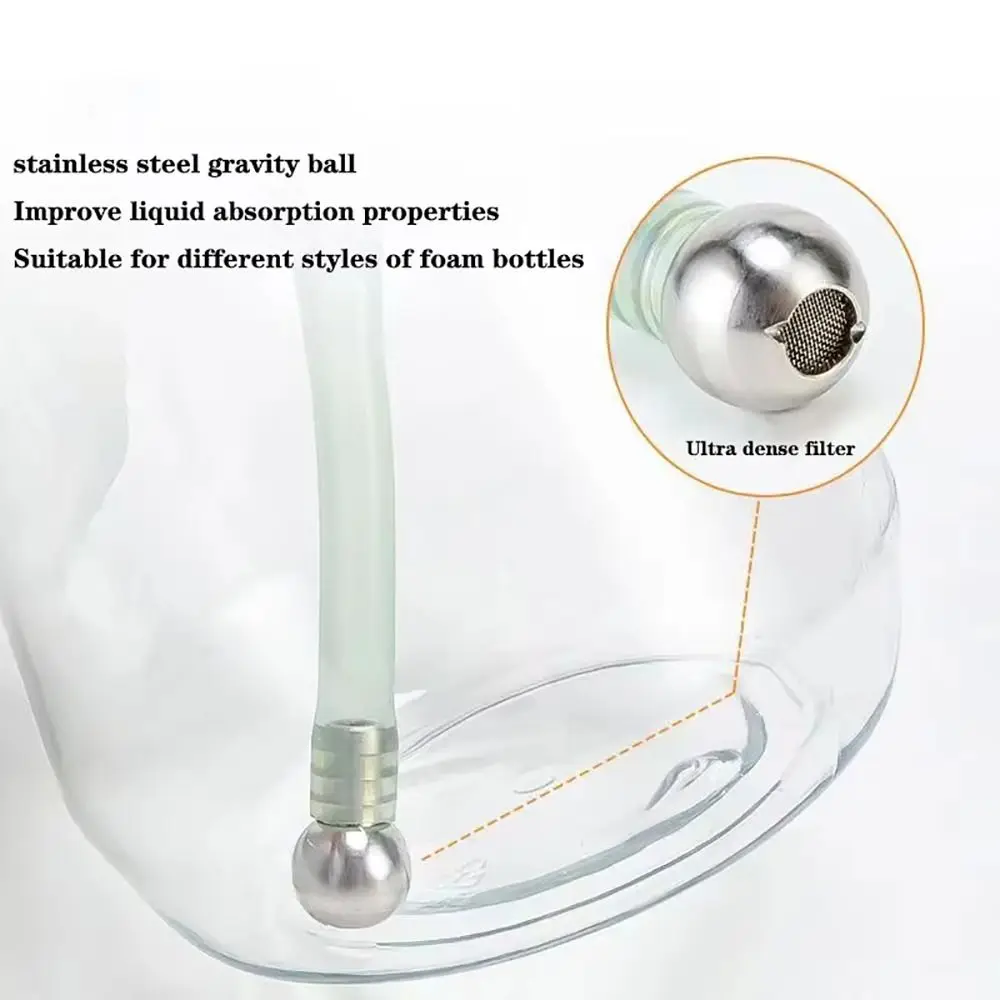 

1/2/3/5Pcs Stainless Steel Foam Pot Filter Sprayer Reusable Cleaning Ball Hose Attachment Car Foam Accessories