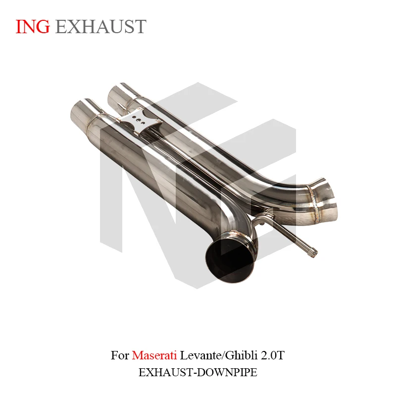 ING Exhaust System Front Pipe Automobile for Maserati Levante Ghibli 2.0T Second Tube With Middle Pipe Aspect Car Accessories