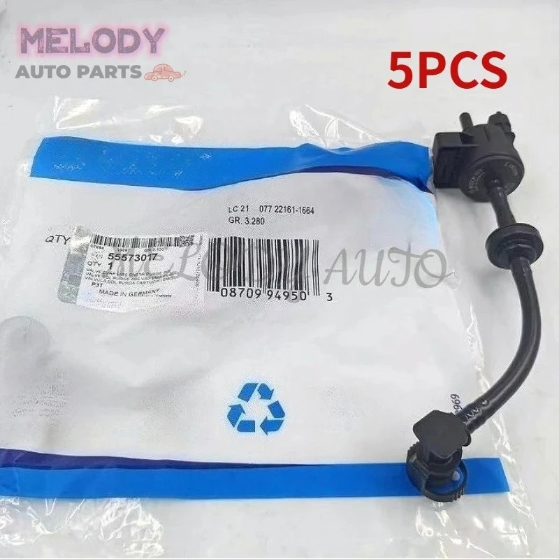 

5PCS 55573017 55576071 Vapor Canister Purge Solenoid Valve For GM ENCORE CRUZE SONIC TRAX