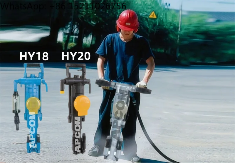 YT 28 Pusher Mine Bore Small Airleg Handheld Hand Held Mining Pneumatic Jack Hammer Rock Drill Prices Equipment Kaishan