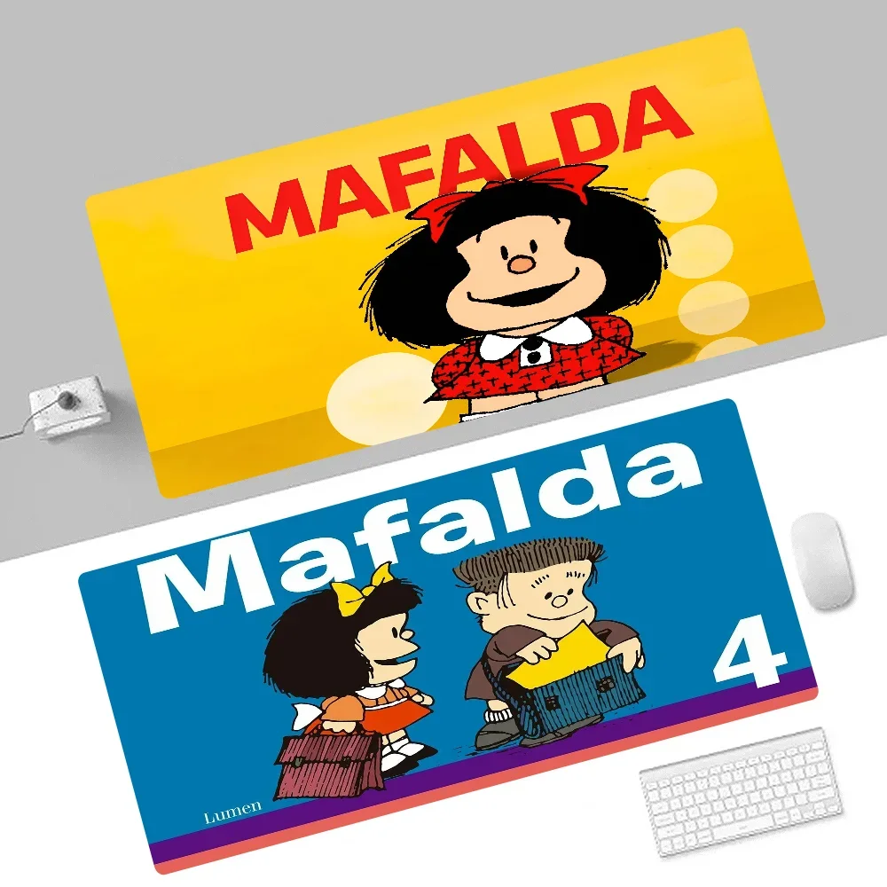 لوحة ماوس ألعاب كبيرة الحجم لفيلم مافالدا كارتون مقاس XL مقاس حافة القفل لعالم الألعاب CS GO Zelda