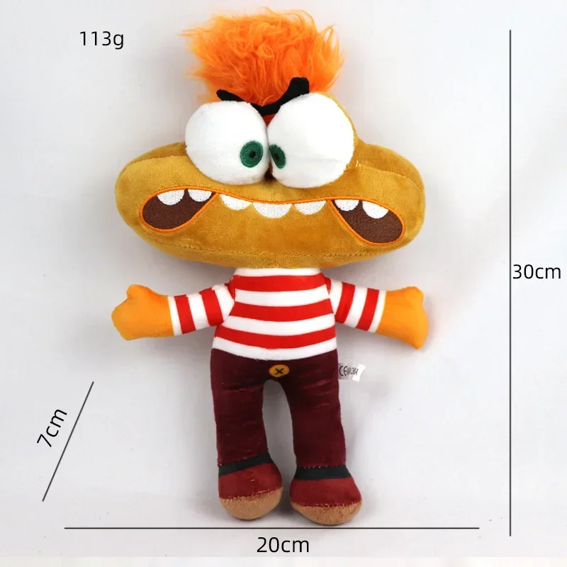 Binnenstebuiten 2 Pluche Poppen Binnenstebuiten Pluche Speelgoed Schattige Cartoon Plushie Pop Zacht Gevulde Anime Perifery Speelgoed Kinderen Verjaardagscadeaus