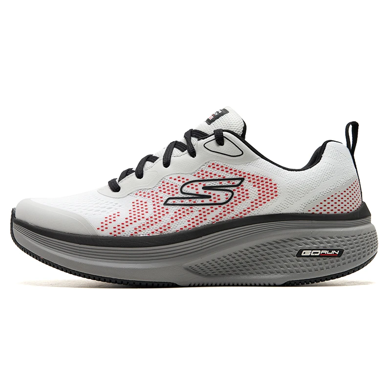 Skechers Men's Shoes, All-Season Breathable and Comfortable Sports Shoes, Lightweight Thick-Soled Cushioning Running Shoes 220848-Wbk