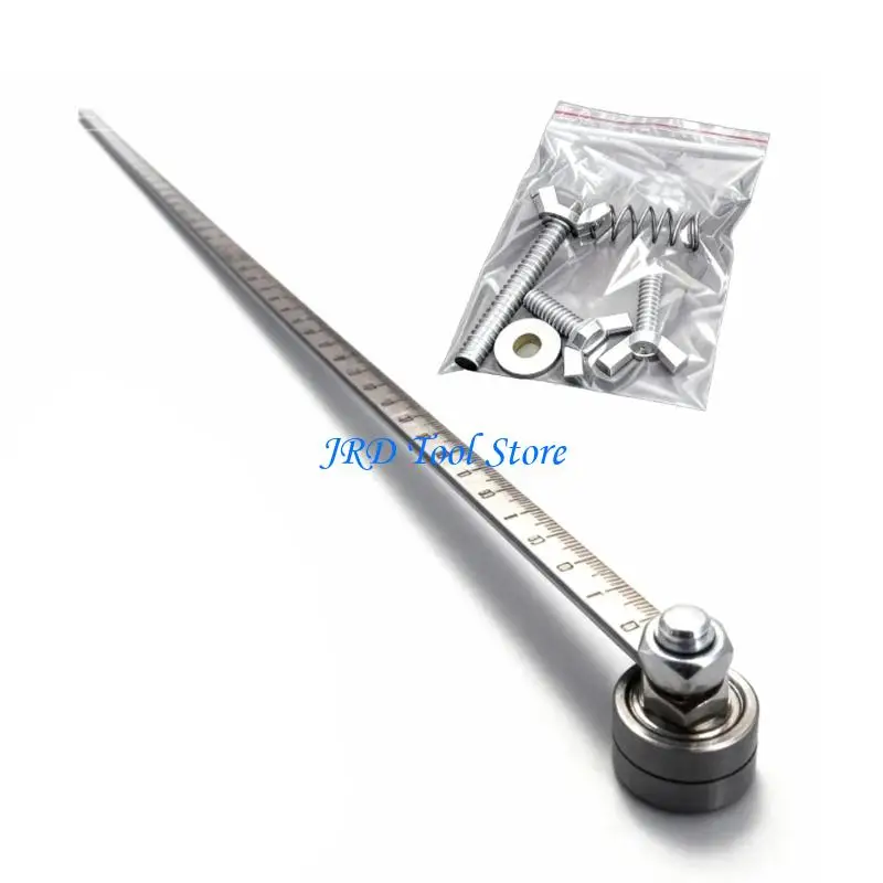 

A2UD Secure Positioning Measure 60cm Untarnished With Locking Feature For Safe Smooth Incisions On Metal Plastic