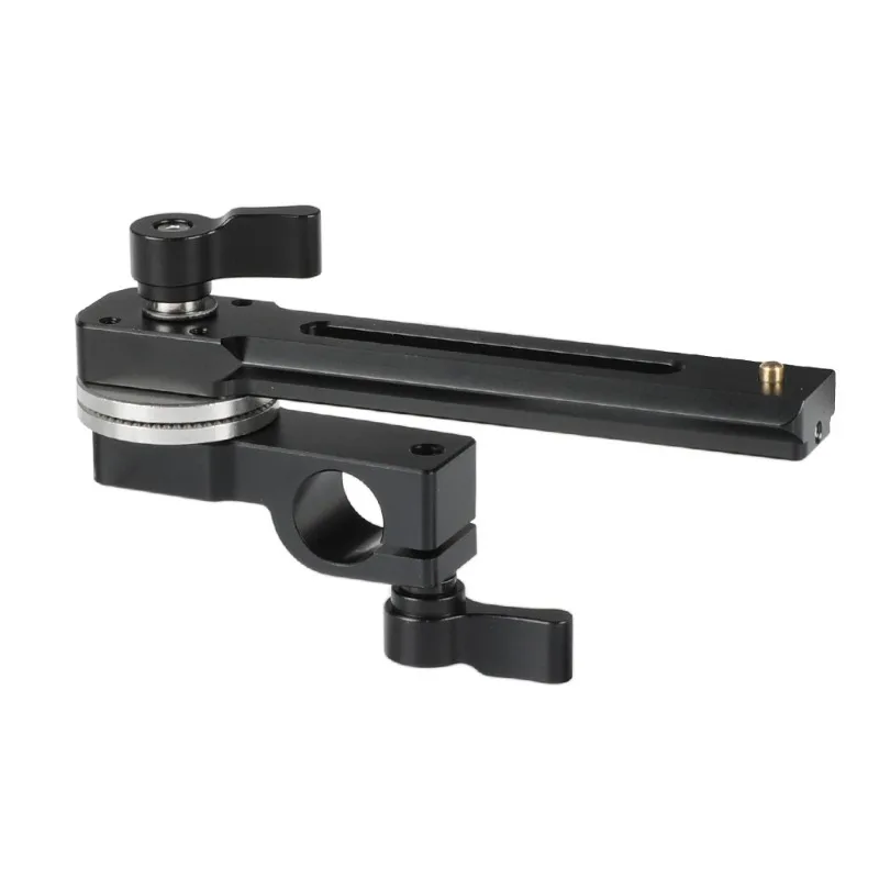 

120Mm NATO Rail 15mm Pipe Clamp ARRI M6 Finger Screw Mount 2263