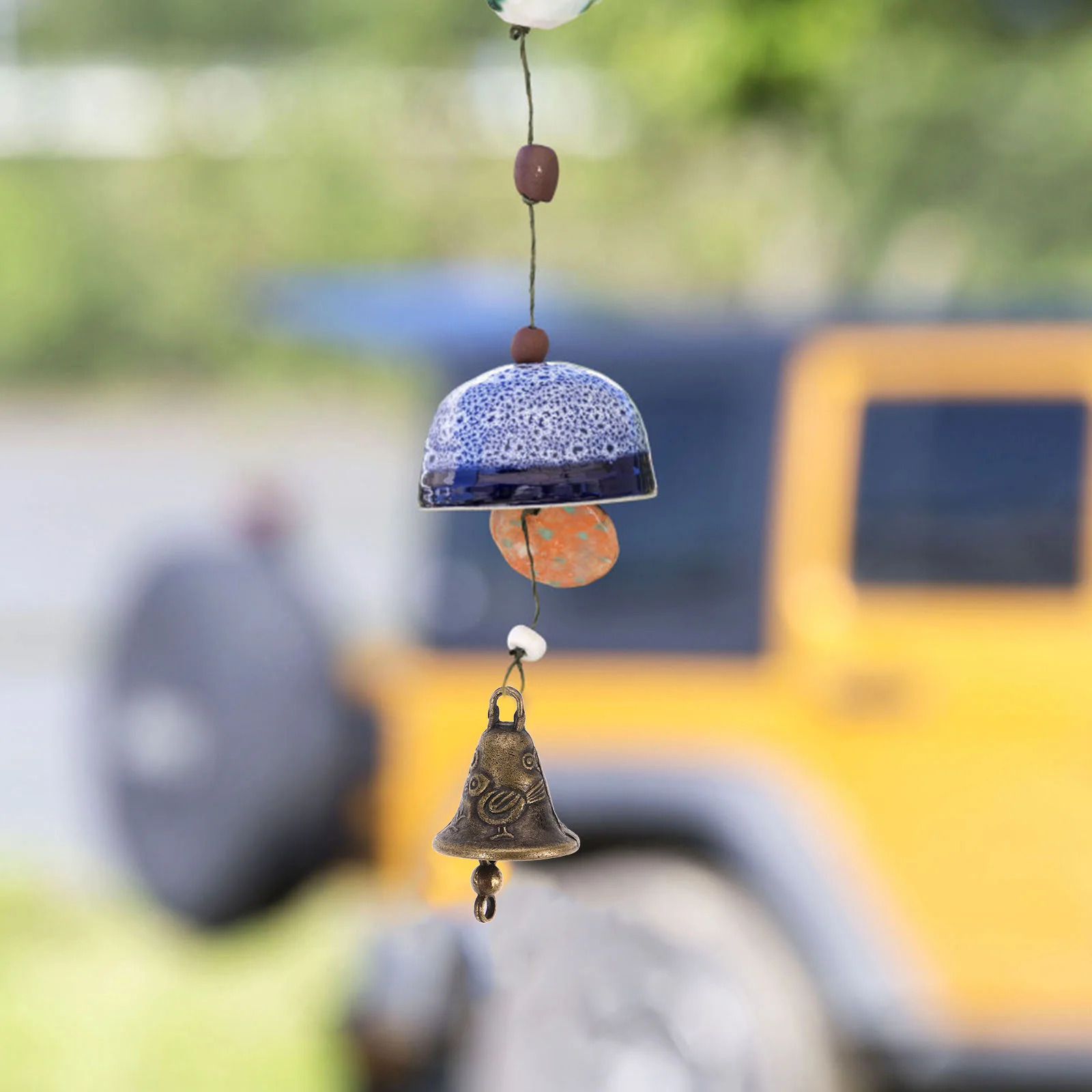 กระดิ่งลมวินเทจ 11 ชิ้น จี้โลหะสำหรับตกแต่งประตูตามหลักฮวงจุ้ย ตกแต่งสวนภายนอก ภายในบ้าน ระเบียง แขวนประดับ