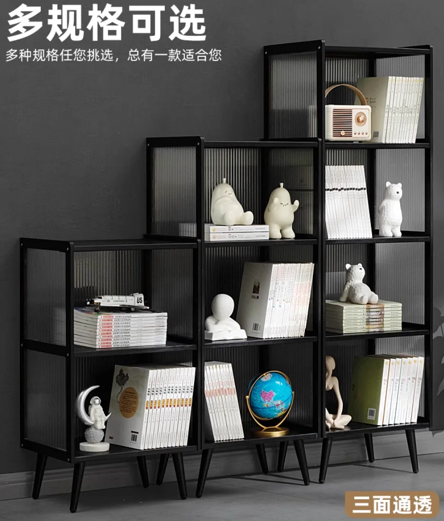 

Bookshelf Floor-to-ceiling book cabinet Household storage shelf living room children's multi-layer storage cabinet