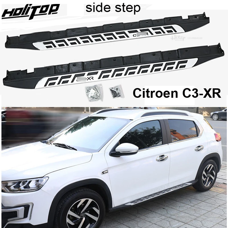 

OE model side step nerf bar running board for Citroen C3-XR 2019 2020 2021 2022 2023 2024.aluminum alloy,Guarantee quality