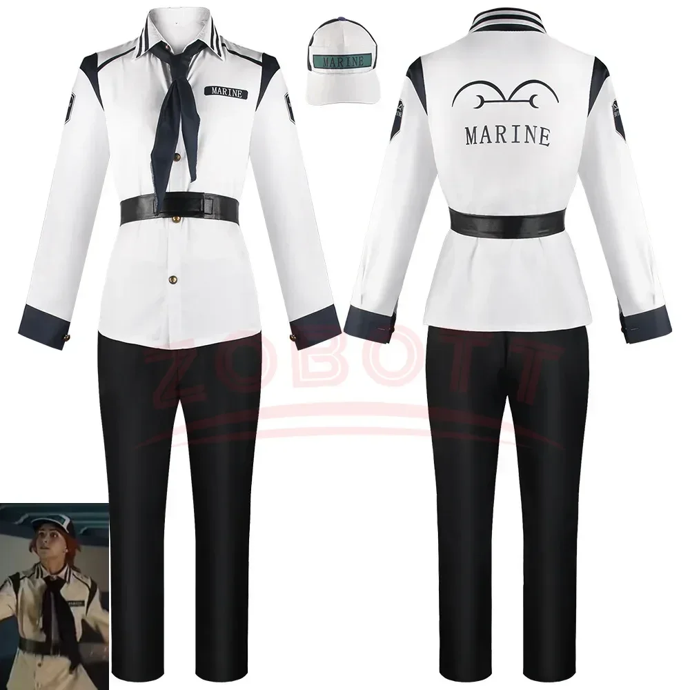 Navy Cosplay Fantasia Hat Suit Live Action Pirate Cosplay Disguise Adult Men Outfits Male Fantasy Halloween Carnival Party Cloth