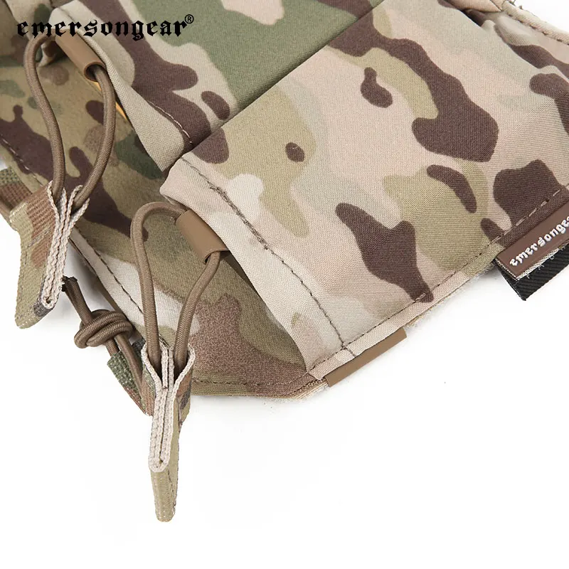 Emersongear revista bolsa para ss colete 5.56/7.62 revista bolsa titular emerson tático mag bolsa caça trekking preto em6402