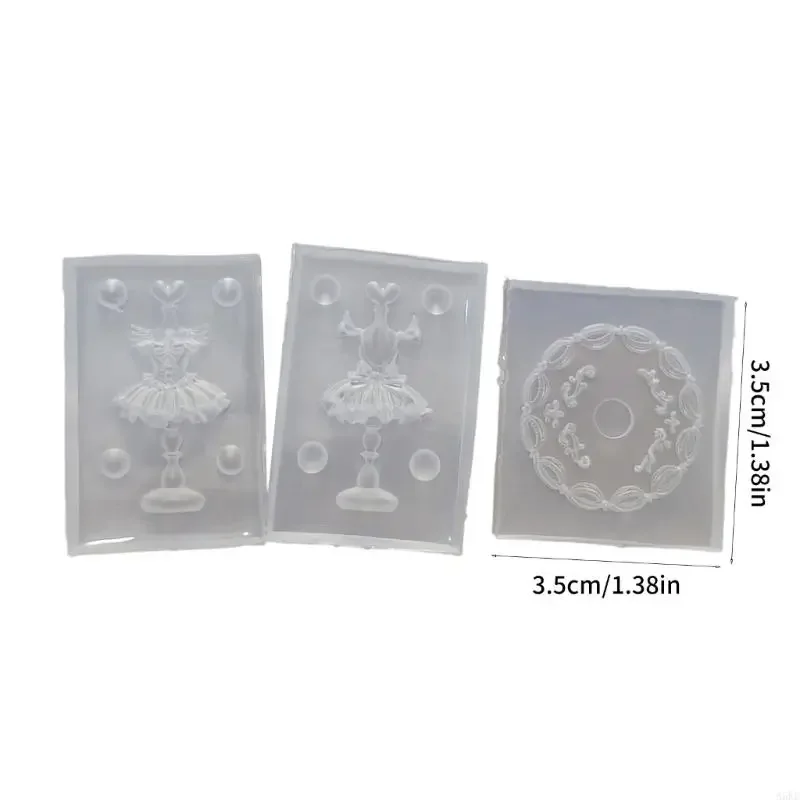 Modello unghie riutilizzabili Modello per unghie magnetico stampo acrilico robusto comodo per decorazioni artistiche usate