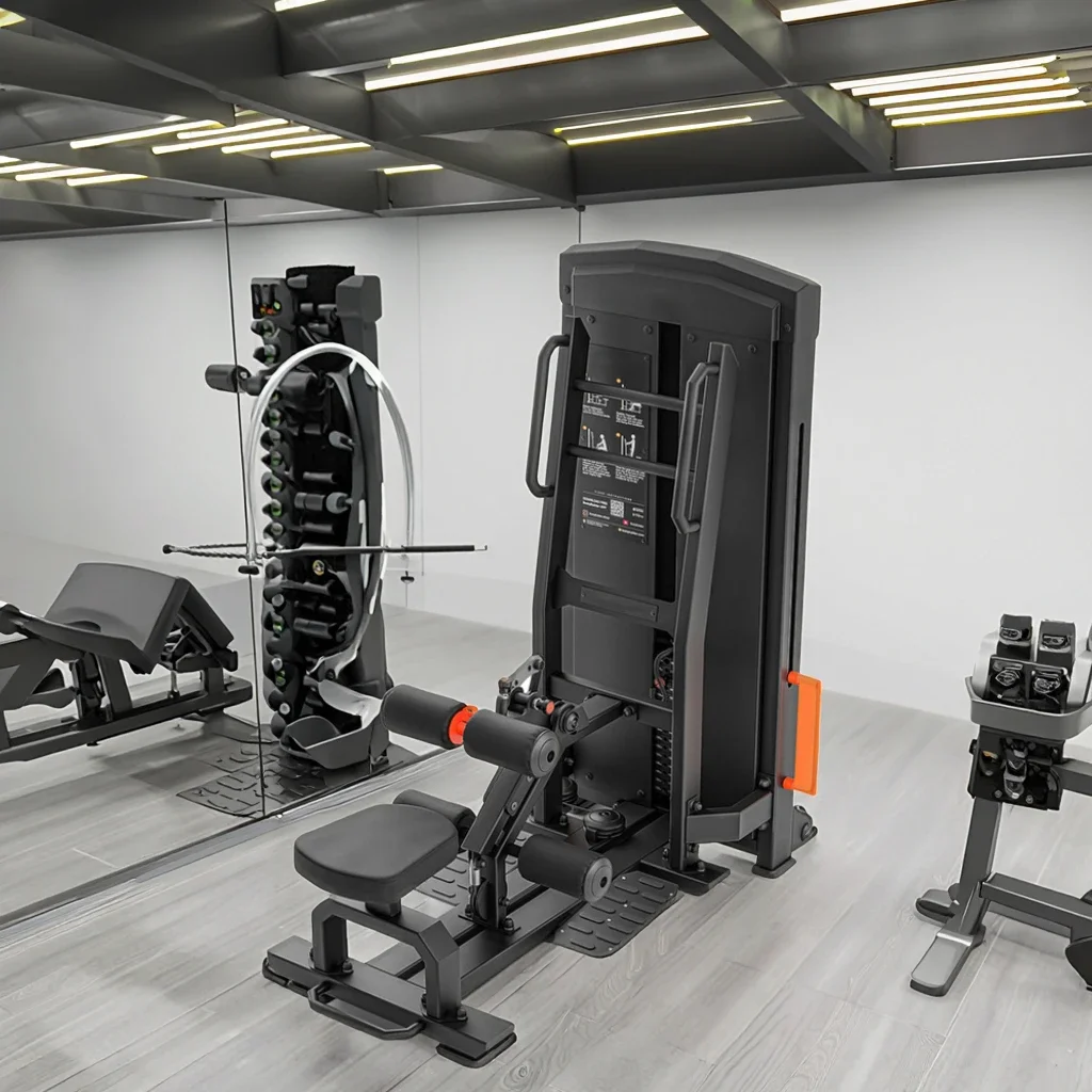 2026Steel Selectorized Standing Thrust Medium Loader Pin-Loaded Exercise Machine For Glutes And Back For Home Gyms