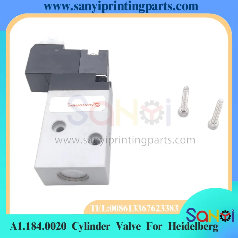 Best Quality Heidelberg Valve A1.184.0020 For SM52 SM74 SM102 CD102 GTO46 Printing Machine Parts