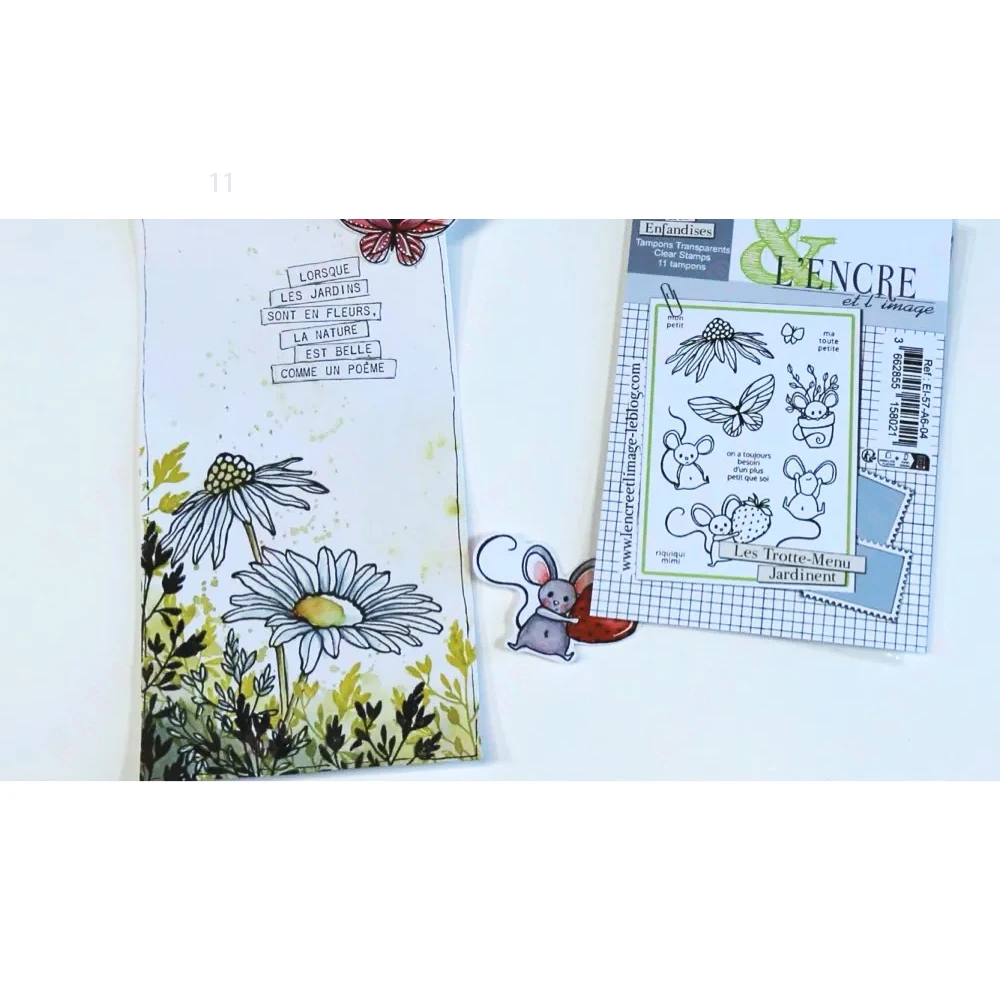 2025 Arrival New Les Plus Beaux Bouquets Stamps DIY Stencil Diary Scrapbooking Flowers Le Langage Mold Craft Engraving Making