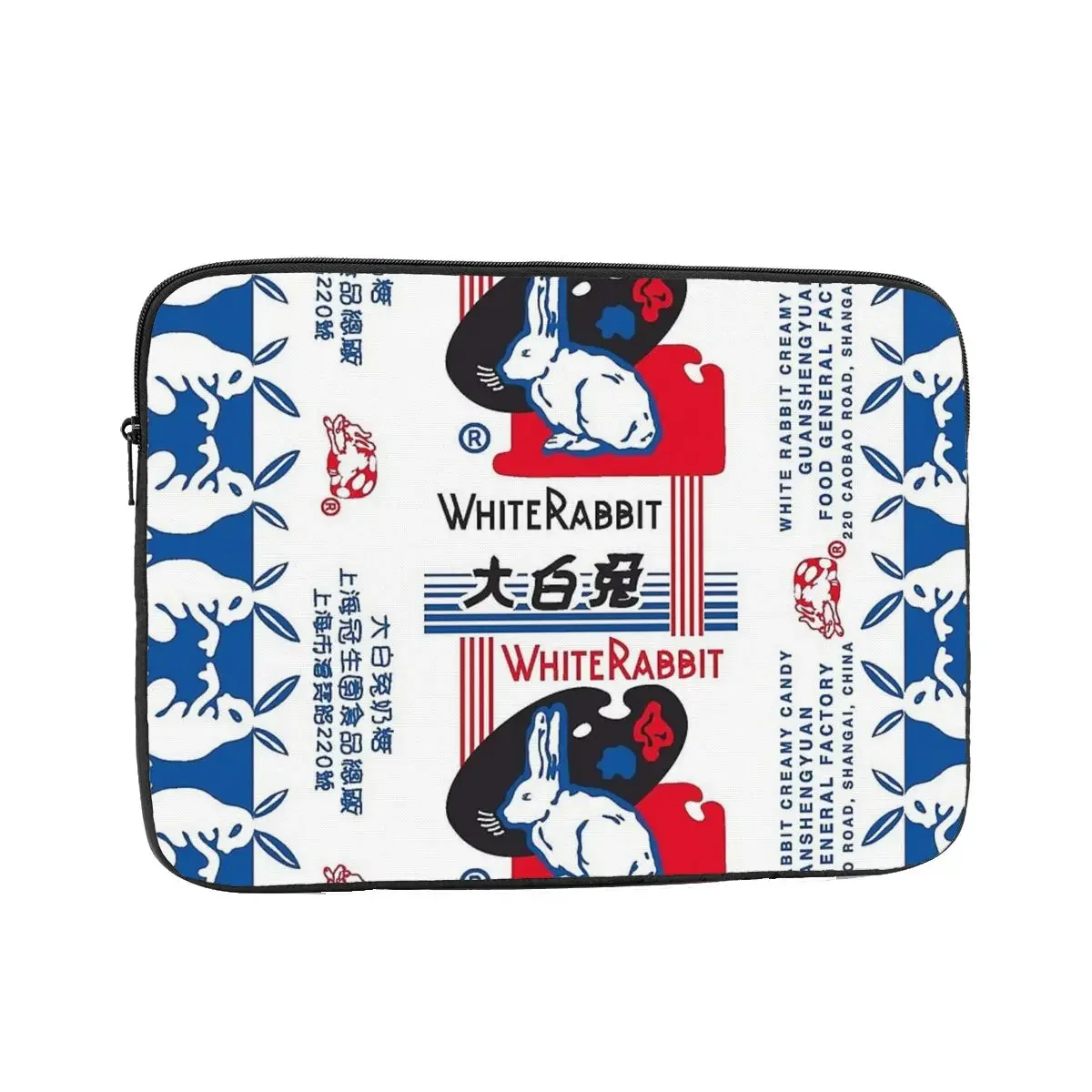 White Rabbit Candy-funda para portátil, bolsa a prueba de golpes para Macbook Air Pro y Tablet, 10, 12, 13, 15 y 17 pulgadas