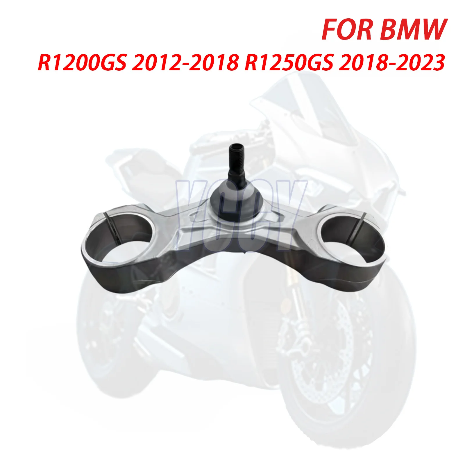 TOP END Motorcycle Lower Triple Tree Clamp Directional Column Steering Stem For BMW R1200GS 2012-2018 R1250GS 2018-2023 1250 ADV