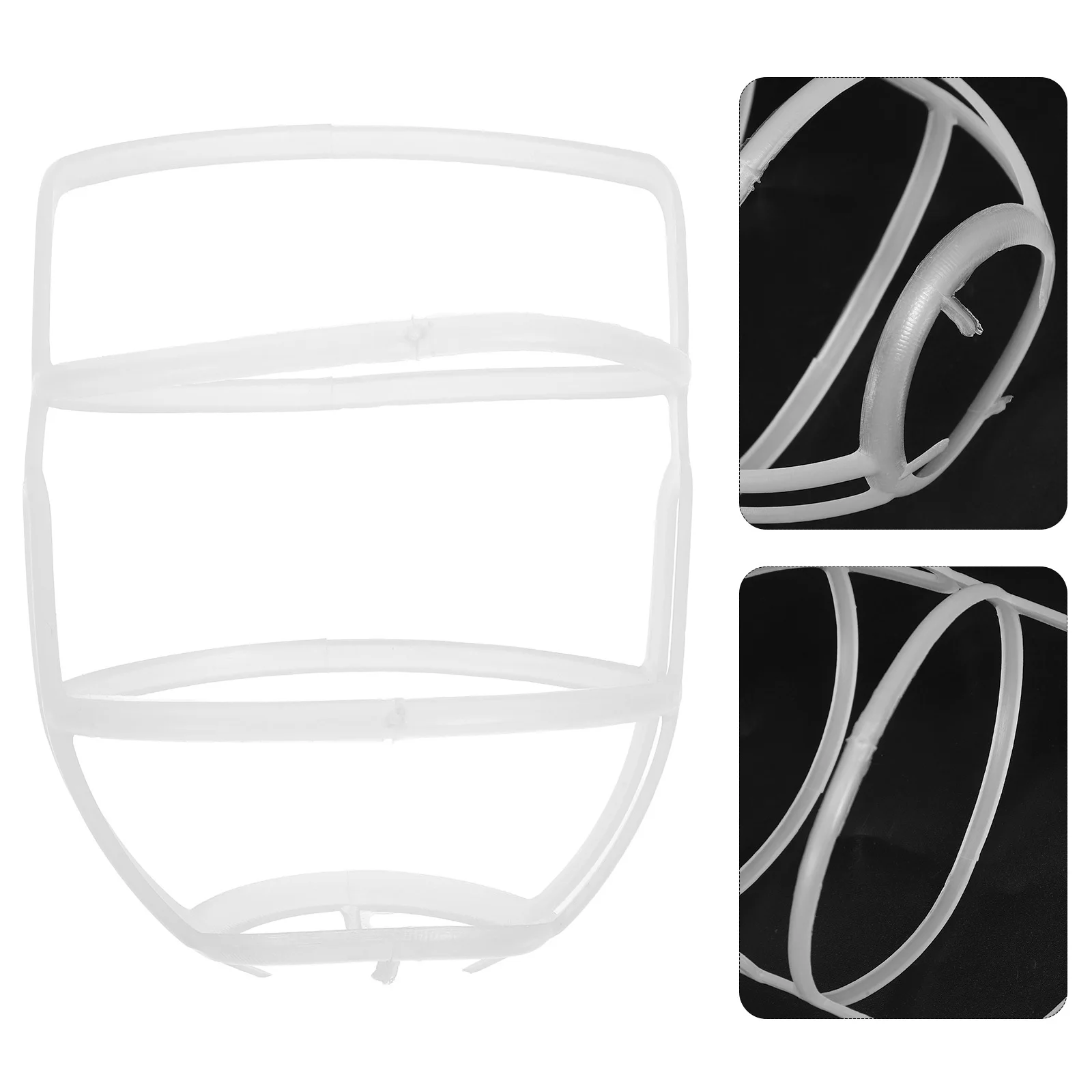 

20pcs Infusion Bottle Nets Plastic Saline Bottle Cage Reusable Secure Fit Hospital Clinic Use Durable Hanging Storage Nets