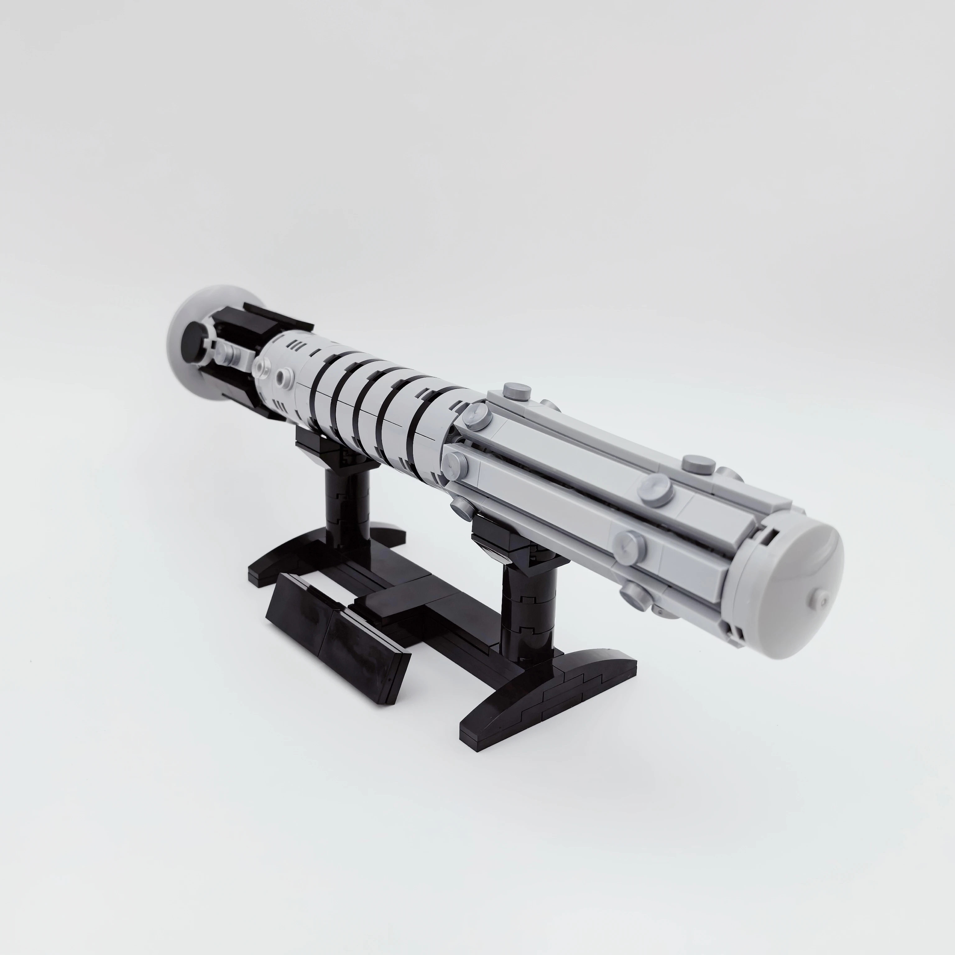 MOC Laser Schwert Bauset 307PCS mit Standfuß Ziegel Spielzeug Weihnachtsgeschenk für Fans