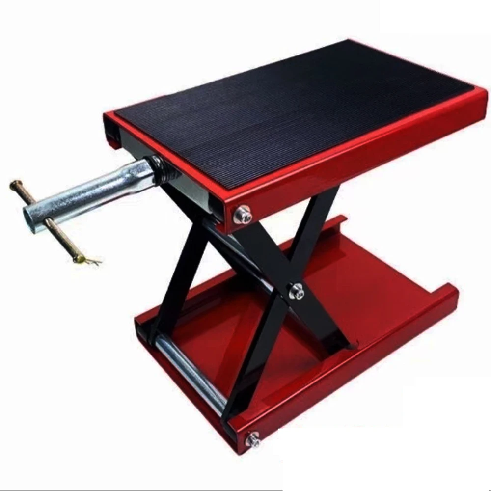 Motorcycle Jack 500KG 1100LBS Center Scissor Lift Suitable For Motor Bicycle ATV Work Stand Professional Repair Tools