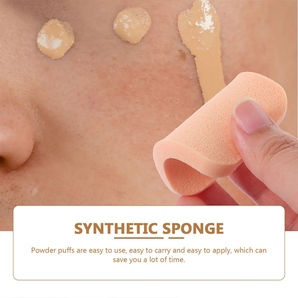 10Pcs Multipurpose Puff Soft Makeup Tool for Cream Concealer Blush Smooth Even Coverage Perfect for Home Salon Use