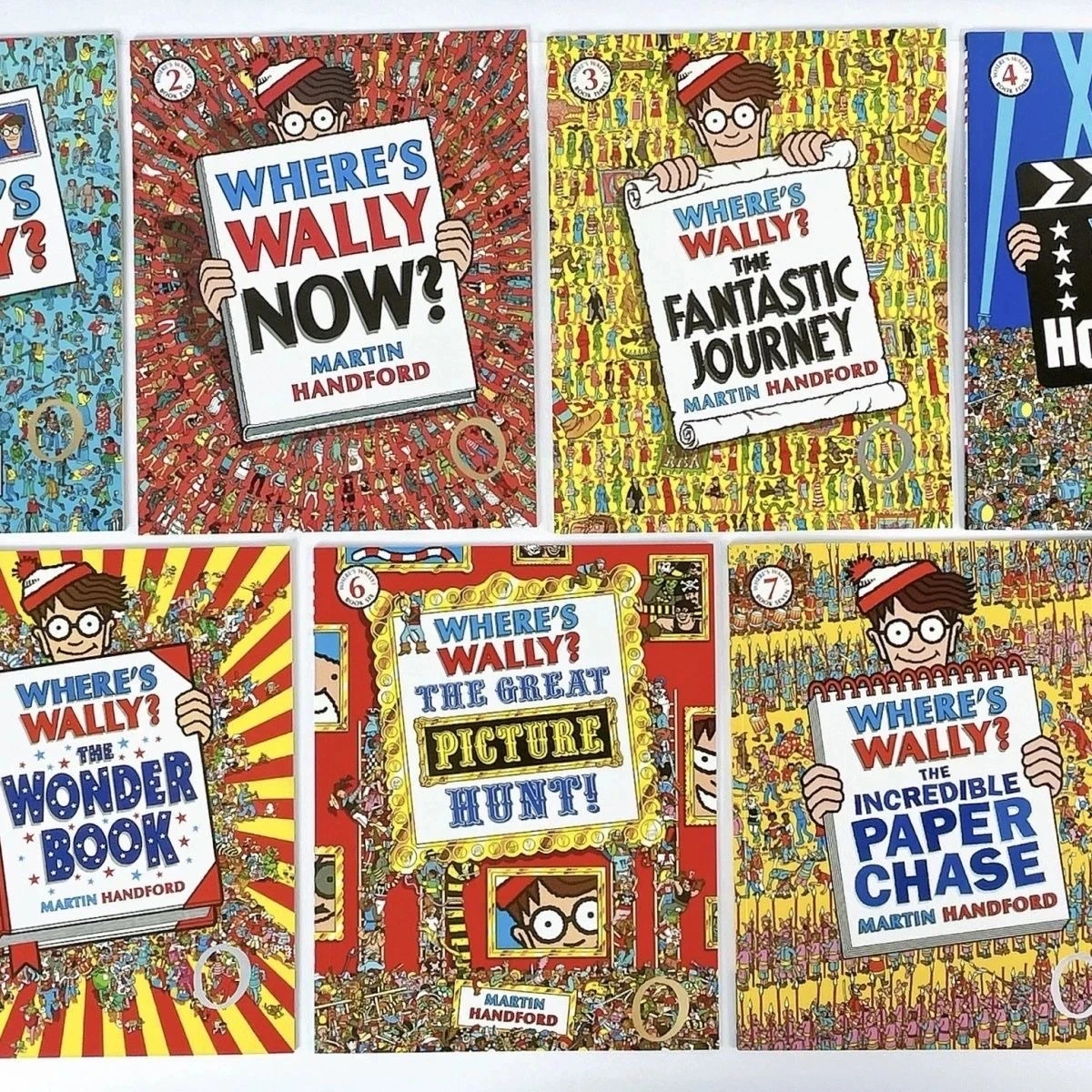 

Where is Wally: 7 picture books on children's attention training