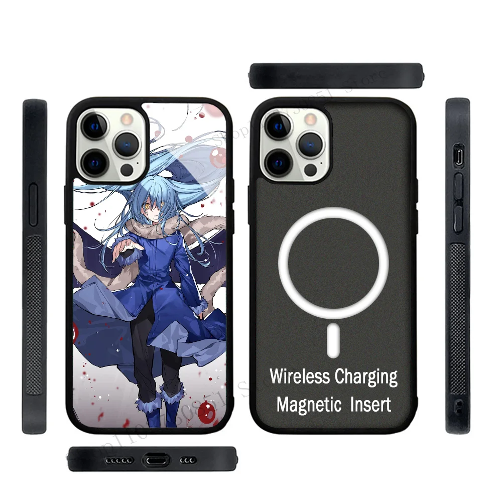 That Time I Got Reincarnated As A Slime Phone Case Strong Magnetic For IPhone 15 14 13 Pro Max 11 12 Mini Alex Mirror For