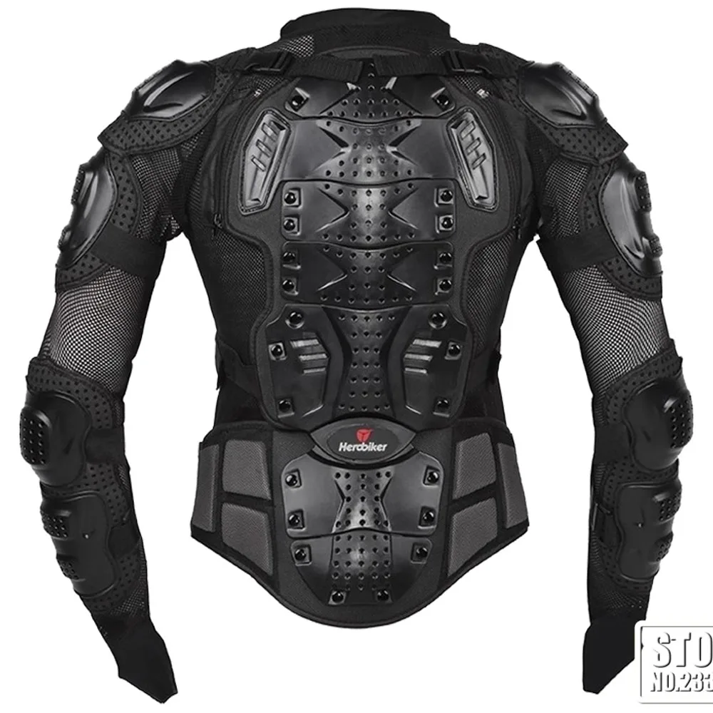 5XL Motorcycle Jackets Men's Full Body Armor Protection Jackets Motocross Enduro Racing Moto Protective Equipment Clothes