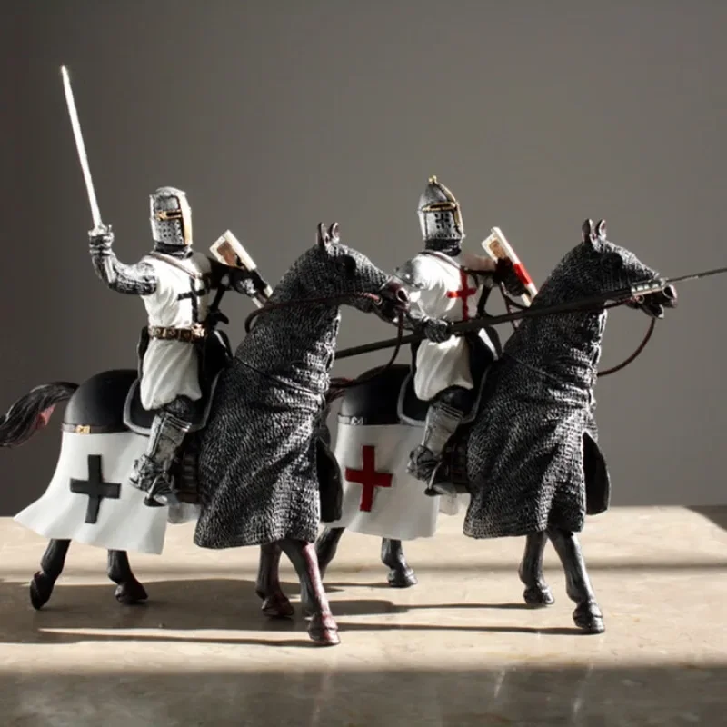 Ancient Soldier Model 1:18 Ancient Soldier 375 inch, Crusader, Knights Templar, Reloaded Templar