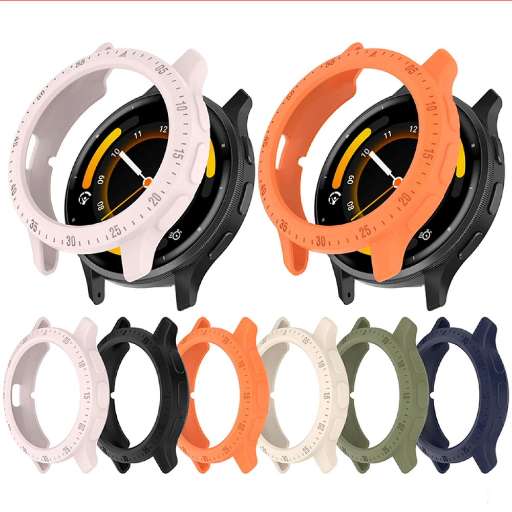 1pc 43.3/ 47.3MM Armor Protective Case with Index Anti-drop Watch Shell for Garmin Venu 3/Venu 3S