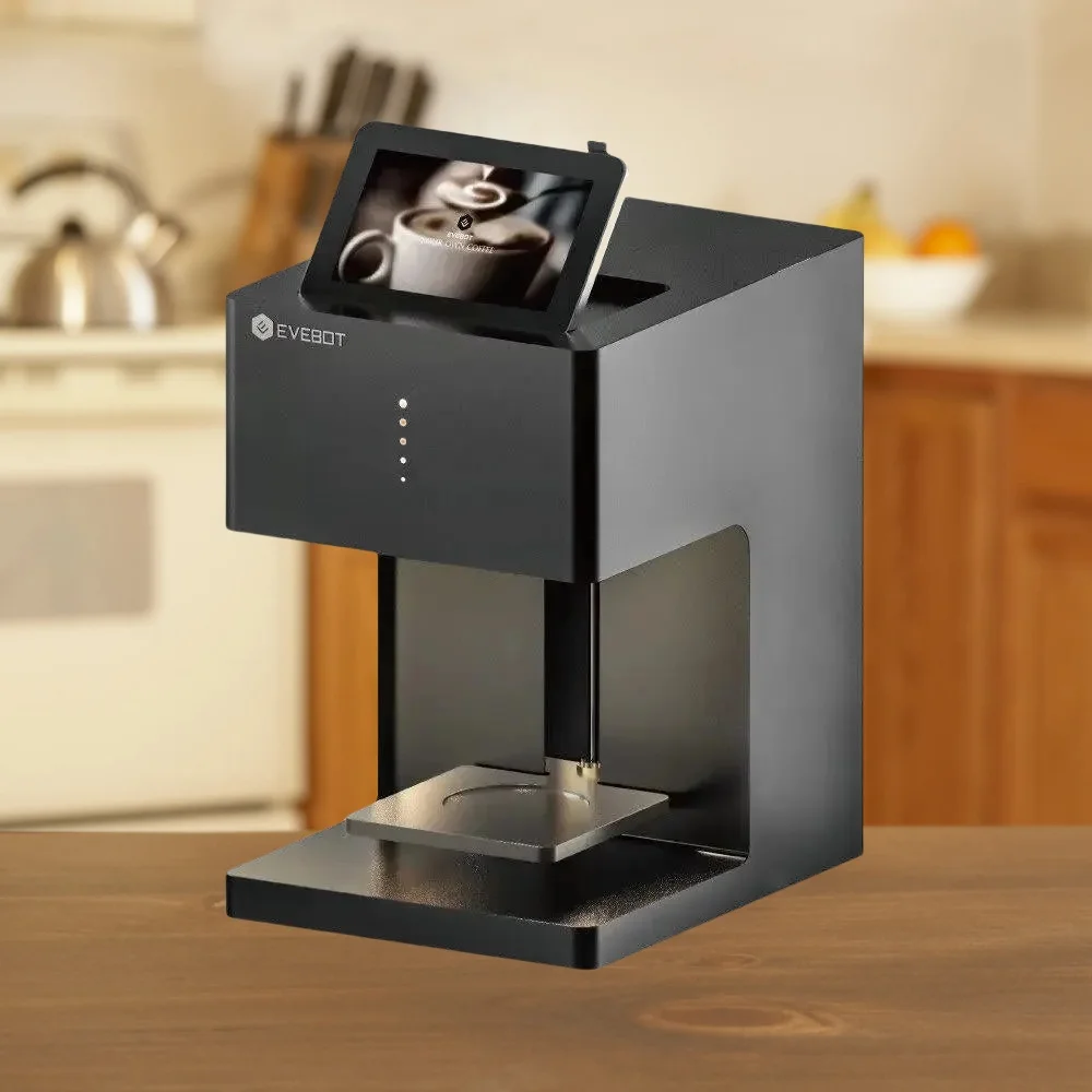 STLF JW لطابعة الطعام التجارية ثلاثية الأبعاد EB-pro-طابعة فنية لاتيه القهوة الأوتوماتيكية حبر صالح للأكل لشعار مخصص صور كعكة فليكس/