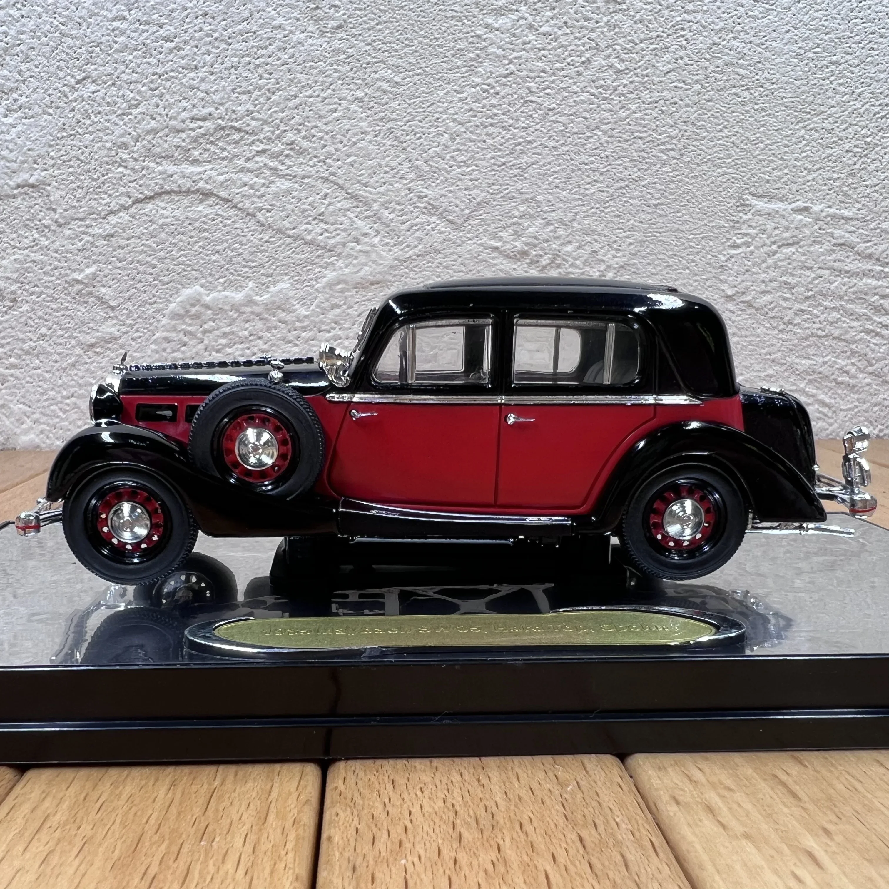 MES Maybach SW35 Series 1/43 Classic vintage car model Classic series toy gift paint defects